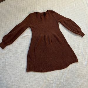 Mauve SHEIN sweater dress